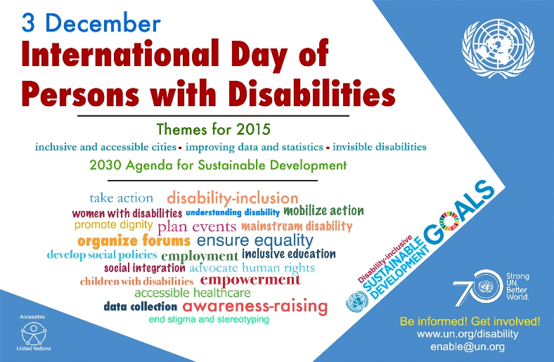 Visual of International Day of Persons with Disabilities