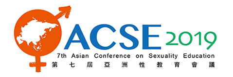 Promotional banner of the 7th Asian Conference on Sexuality Education, sporting a white background, the event Promotional banner of the 7th Asian Conference on Sexuality Education, sporting a white background, the event