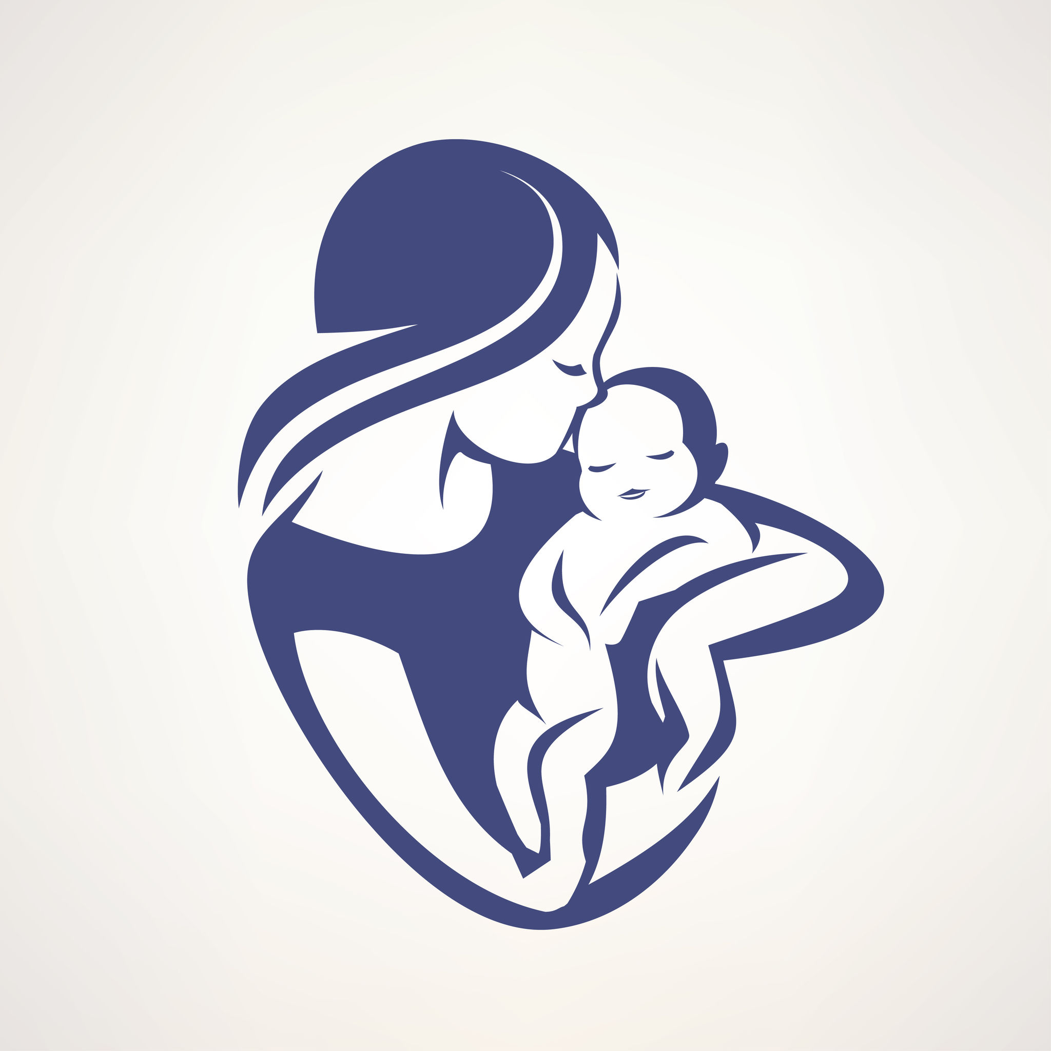 圖像:一位母親和她的嬰兒 圖像:一位母親和她的嬰兒