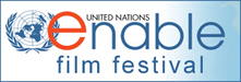 Logo of the UN Enable Film Festival