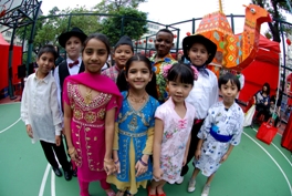 Photo featuring a group of ethnic minority children