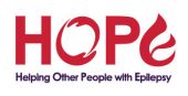 幫助腦癇症患者的活動(H.O.P.E)的標誌