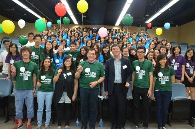 Group Photo of the Closing  Ceremony of of “Fellowship in a Racially Diversified Society” (FRDS), a project organised by AIESEC in The Chinese University of Hong Kong