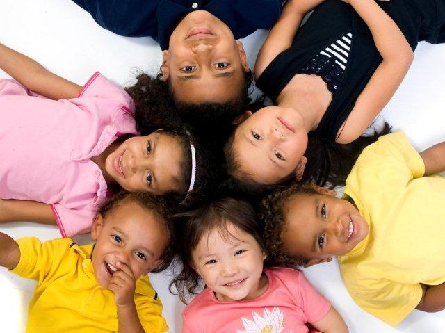 Photo promoting equality of children