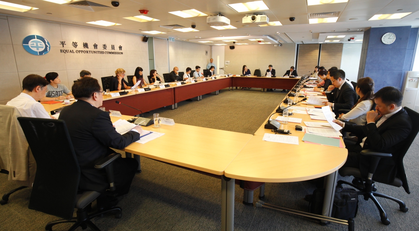 平機會委員出席委員會第110次會議。